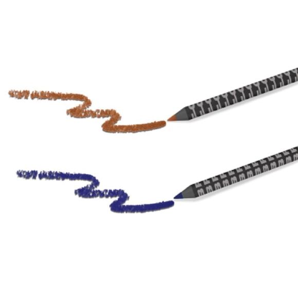 Beauty For Certain Perfect Collab Pencil Eyeliner Set in Navy & Bronze - Picture 3 of 16